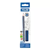 MILAN 經典三角鉛筆_ 2B_12入裝