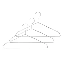 [MUJI無印良品]鋁製洗滌用衣架/3支組/約寬45cm