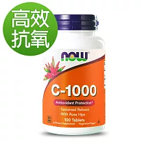 NOW健而婷 維他命C─1000緩釋錠(100顆/瓶)
