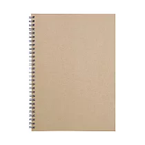 [MUJI無印良品]雙環筆記本(空白)/80張.B5.米