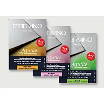 【Fabriano】Artistico─超白，CP，300G，140lb，56X76，100%棉(3+1)