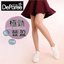 蒂巴蕾 極勁豐盈XL彈性絲襪 膚