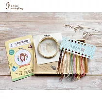 【HobbyEasy】可愛動物刺繡 森林的泰迪