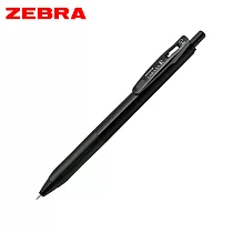 (3支1包)ZEBRA SARASA R 鋼珠筆 0.4黑桿黑
