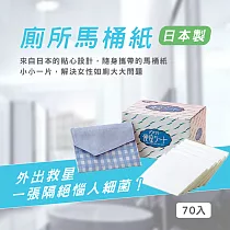 【日本製造】不會滑動馬桶坐墊紙|馬桶墊 拋棄式馬桶墊