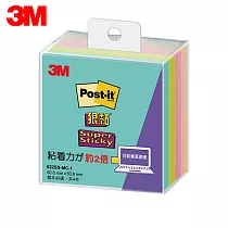 (2盒1包)3M 622SS 利貼狠黏便條紙 5x5cm MC─1