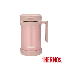 【THERMOS 膳魔師】不銹鋼真空保溫杯490ml (JMF─501─PC)_柔美粉
