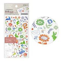 MIDORI 手繪風插圖轉印貼紙─ 北歐紡織