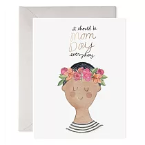 【 E.Frances 】FLOWER CROWN MOM 母親卡 #重磅紙卡 #SP495