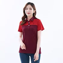 【遊遍天下】MIT女款抗UV防曬涼感吸濕排汗機能POLO衫(GS10035) 2XL 磚紅