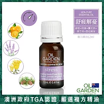 OiL GARDEN澳悠園複方精油12ml─舒疲解憂