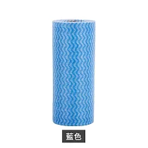 【Cap】乾濕兩用吸水強一次性懶人抹布 藍色