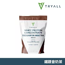 [台灣 Tryall] 濃縮乳清蛋白粉─ 鐵觀音奶茶 (500g/袋)