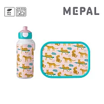 MEPAL / 兒童水壺餐盒組─ 原野花豹
