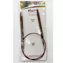 KnitPro彩木輪針特大尺寸 60cm─6.5mm