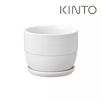 KINTO / PLANT POT 193陶瓷花盆14cm─ 白