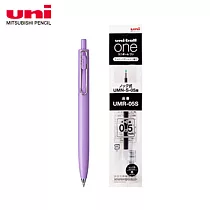 (1筆1芯)UNI UNI─BALL ONE F 鋼珠筆高階版 0.5 (紫丁香/傍晚月夜)