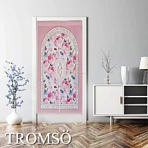TROMSO厚白棉麻風尚門簾─ D51凡妮莎花園(180cm)