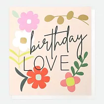 Caroline Gardner 英國進口生日賀卡 小花圍繞