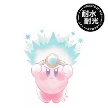 【日本正版授權】星之卡比 防潑水 貼紙 日本製 行李箱貼/手帳貼/裝飾貼紙 卡比之星/Kirby/任天堂 ─ B款