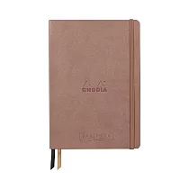 【Rhodia|rama】GoalbookCreation畫冊手帳_A5_硬皮_黑色Maya紙_點格_200gsm_120張_ 煙燻玫瑰