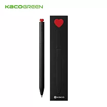 KACO FIRST LOVE 初心0.5黑色旋轉中性筆組 暗戀黑