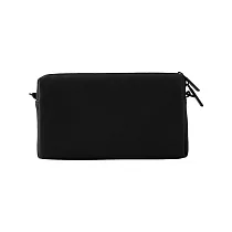 【MUJI 無印良品】自由組合收納包/長方形.小.橫型/黑