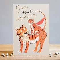 【LOUISE TILER】Dad Amazing Tigers 父親卡#TS051