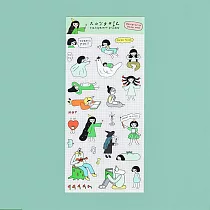 透明貼紙| 女孩日記