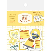 【日本Wa─Life】小小日和散裝和紙貼紙包20入 ‧ 黃色系