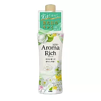 日本Aroma Rich衣物香氛柔軟精480ml─白色Ellie
