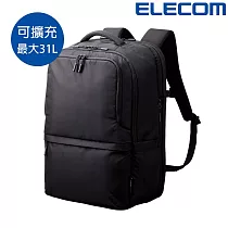 ELECOM 防潑水商務系列─ 可擴充後背包