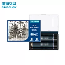 雄獅 DP─12 製圖鉛筆組