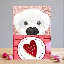 【LOUISE TILER】Peeking Pooch Love 愛情卡#VMP001