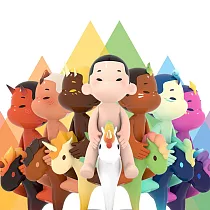 Rainbowkido起源系列公仔盒玩 (6入盒裝)