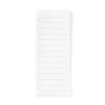 【MUJI 無印良品】便利貼(待辦事項.側邊黏貼式).30張