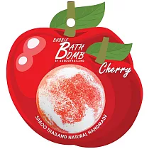 泰國SABOO 香甜水果泡泡沐浴球150G (台灣代理公司貨)─ 櫻桃 CHERRY