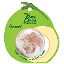 泰國SABOO 香甜水果泡泡沐浴球150G (台灣代理公司貨)─ 綠椰子 COCONUT (Green)