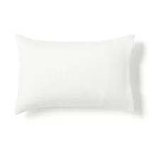 【MUJI 無印良品】【限定】豐基人絹枕套/43/白色