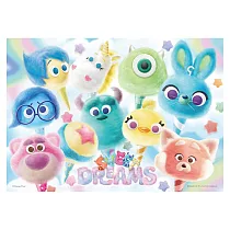 Disney Pixar Fluffy【甜夢系列】夢幻棉花糖拼圖108片