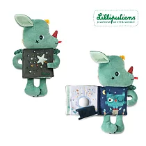 【比利時Lilliputiens】造型夜光布書 ─小飛龍喬