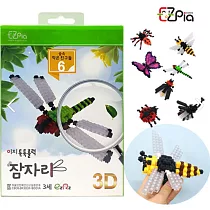 韓國EZ森林中的好朋友系列造型拼豆─蜻蜓