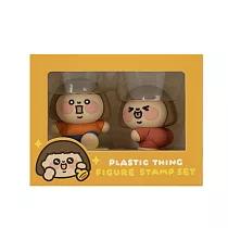 Plastic Thing食妹 公仔造型印章組 (肥嘟嘟 & 愛心屁屁)