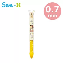【日本正版授權】角落生物 mini 雙色原子筆 0.7mm 日本製 原子筆/圓珠筆 角落小夥伴 ─ 炸豬排款