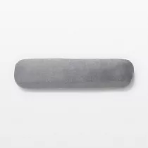 【MUJI 無印良品】柔軟多用途靠枕/長型/墨灰【成品尺寸】26*110*26cm