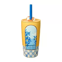 [星巴克]旖旎風光不鏽鋼吸管杯