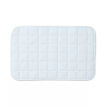 【MUJI 無印良品】涼感枕頭墊/43/淺藍【成品尺寸】W43×L63 cm