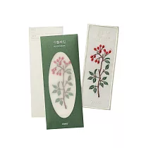 【韓國OIMU】植物採集刺繡書籤 ‧ 棠梨樹
