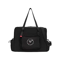 MONDAINE 瑞士國鐵 折疊式2用旅行收納包 - 黑色