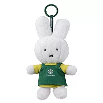 [星巴克]miffy70綠圍裙吊飾